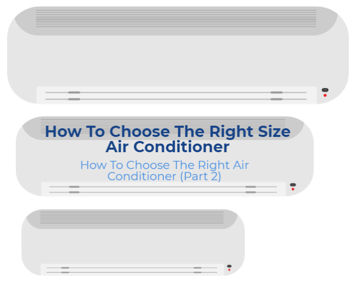 How To Choose The Right Size Air Conditioner | Aircon Brisbane | QLD How To Choose The Right Size Air Conditioner | Aircon Brisbane | QLD